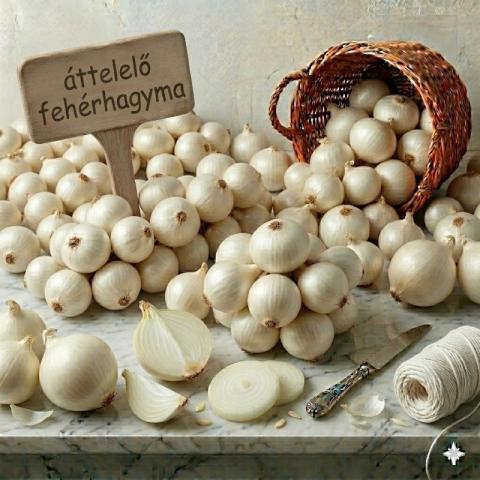 Áttelelő fehérhagyma