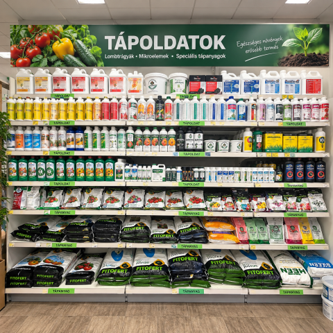 TÁPOLDATOK, lombtrágyák, mikroelemek ÚJ!!