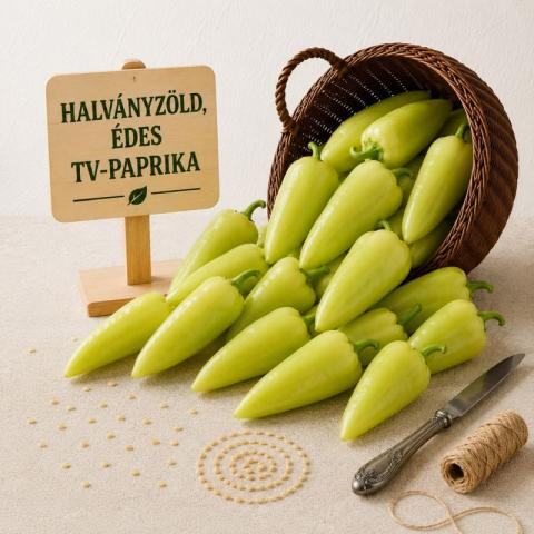 Halványzöld, édes, TV