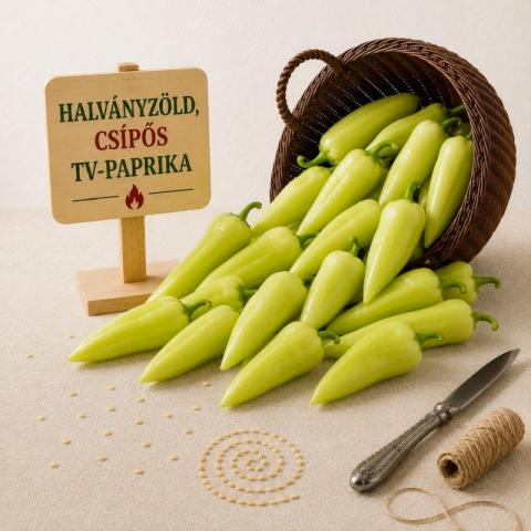 Halványzöld, csípős, TV
