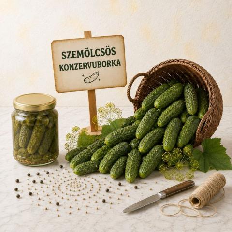 Szemölcsös konzervuborka